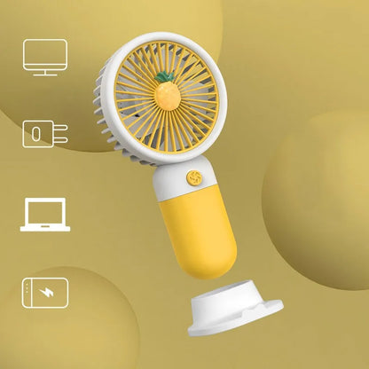 USB Rechargeable Handheld & Desktop Fan