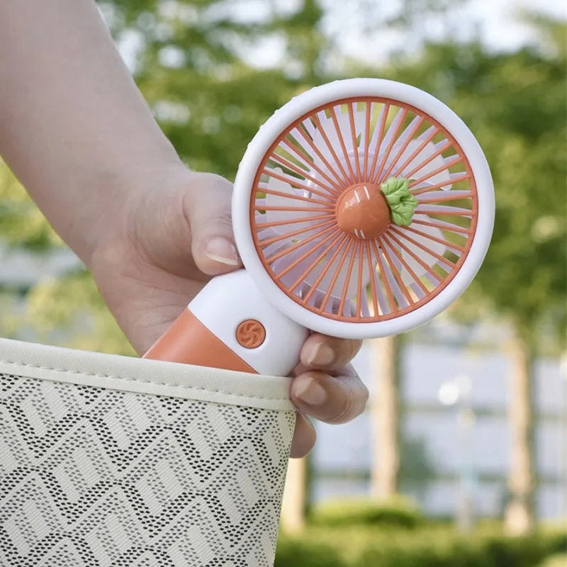 USB Rechargeable Handheld & Desktop Fan