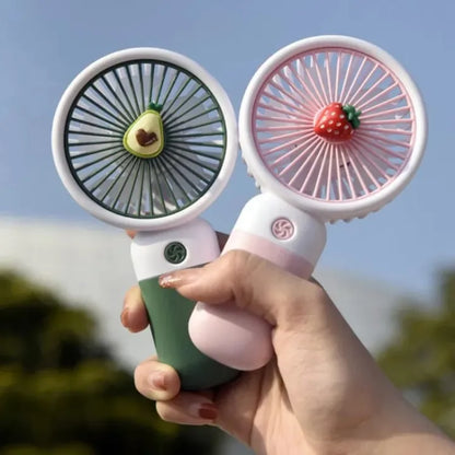 USB Rechargeable Handheld & Desktop Fan