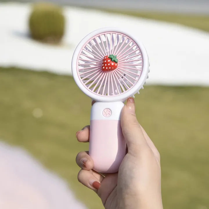USB Rechargeable Handheld & Desktop Fan